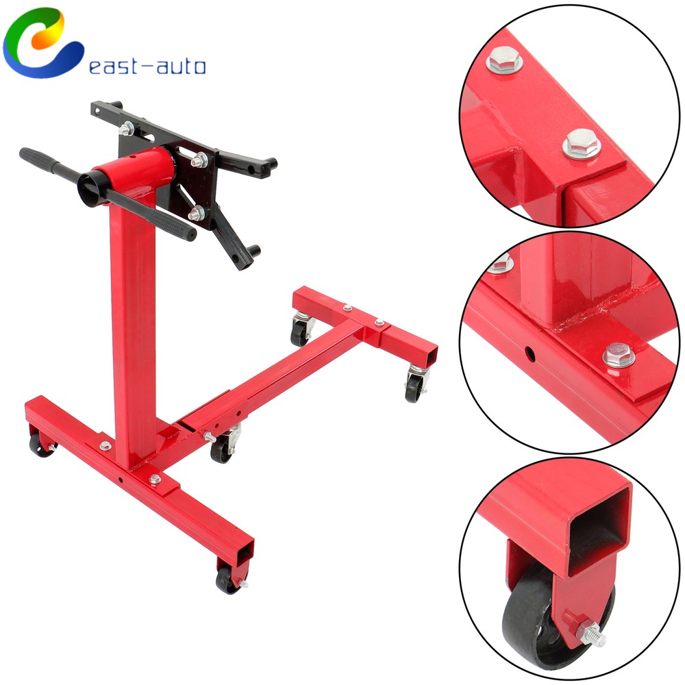 3/4 Ton 1500LBS Heavy-duty Folding Engine Stand Hoist