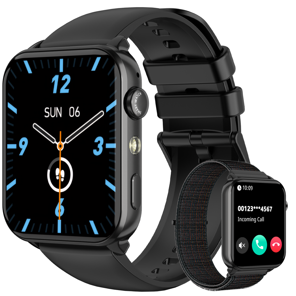 2025 Waterproof Smartwatch for Men & Women – Bluetooth Compatible with iPhone & Samsung