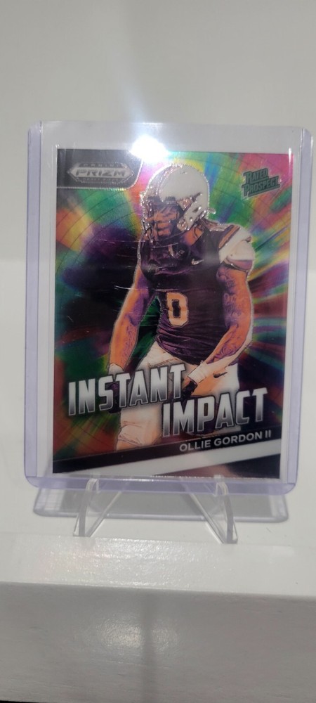 Ollie Gordon II 2024 Prizm Draft Instant Impact Oklahoma State RB Prospect