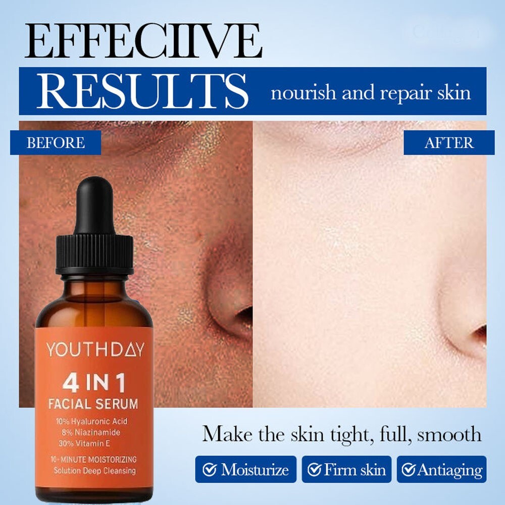 Hyaluronic Acid Anti-Aging Face Serum for Tightening & Hydration