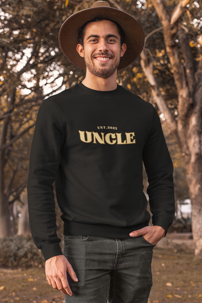 Uncle Sweatshirt, Gift for New Uncles, Father's Day, Birthday, Gift For Uncle.