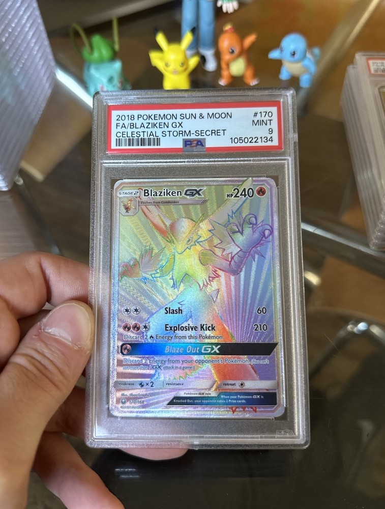 Blaziken GX (Secret) 170/168 Sm-Celestial Storm Holo