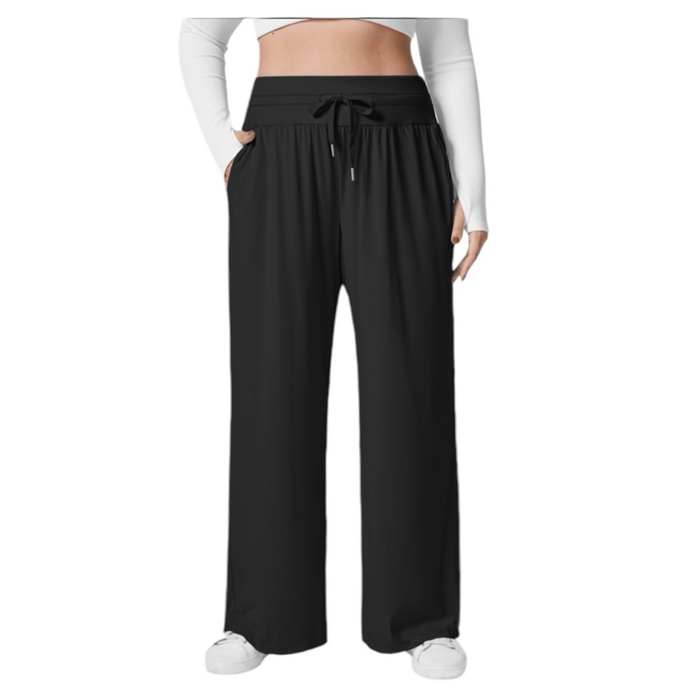 Halara High Waisted Wide Leg Pants with Side Pockets - Size S Regular Cool Touch Fabric