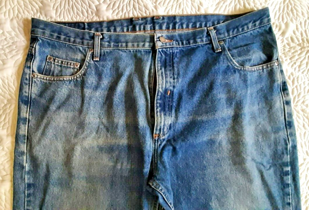 MEMBERS MARK Mens 42x30 Heavy Weight Relaxed Straight Fit Jeans-image