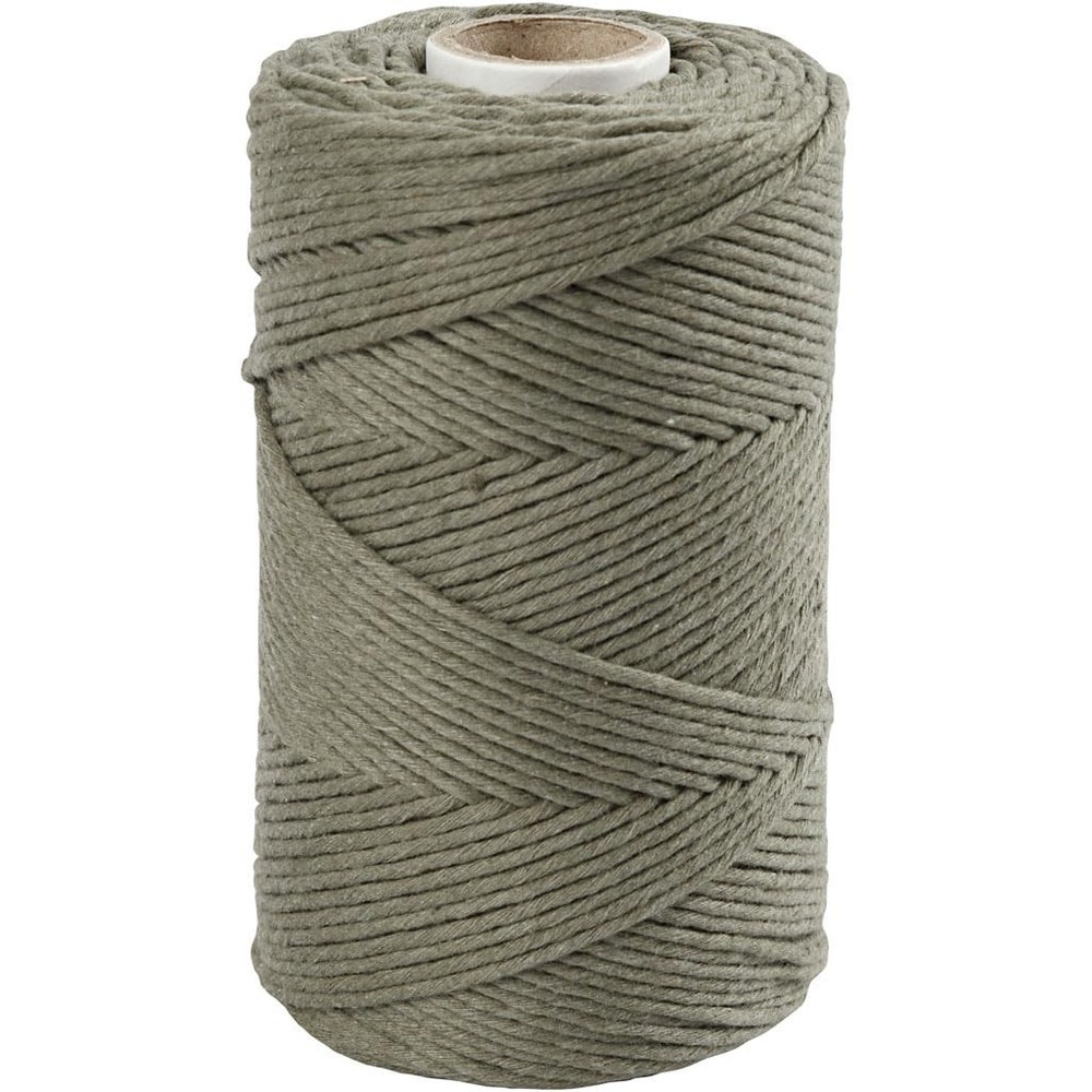 Creativ Company Macrame Cord Moss Green 198m Craft Rope High Quality