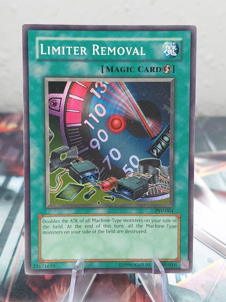 Yugioh Limiter Removal PSV-064 Super Rare MP