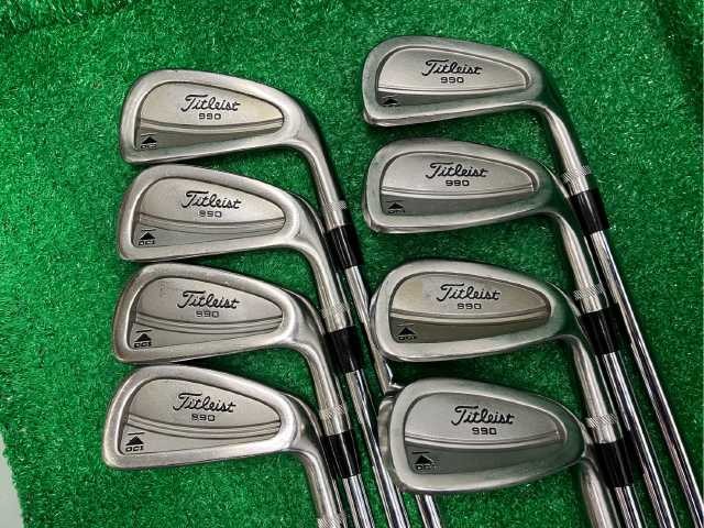 Titleist DCI990 Iron Set 3-9+PW DG Right-Handed Mens Used Golf Clubs