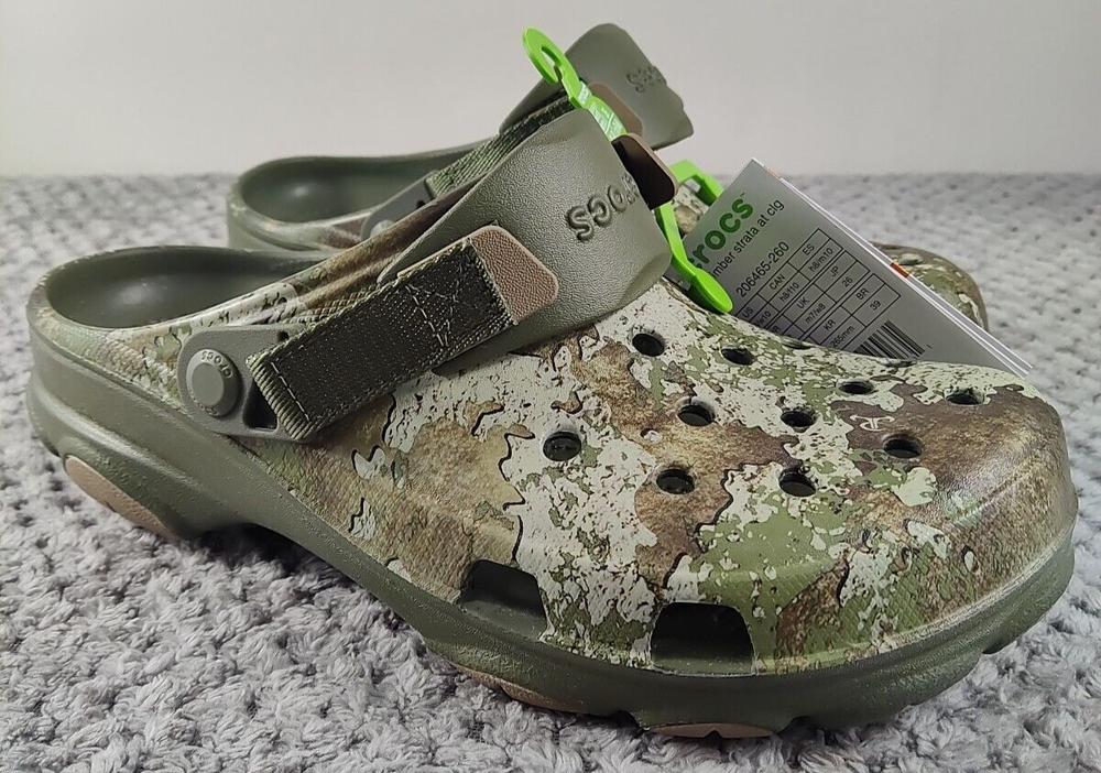 Crocs All-Terrain TrueTimber Clogs for Men - TrueTimber Strata - 8M