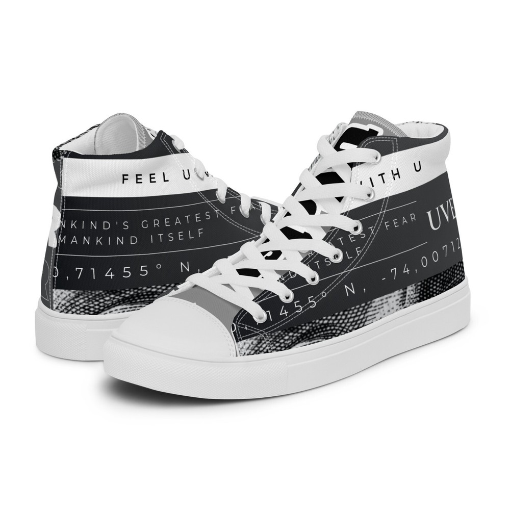 White Core UVelsi Hot New Men's Classic Edition Shoes Handmade Sneakers Canvas