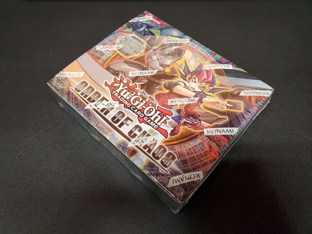 2012 YuGiOh Order of Chaos 1st Edition Sealed Booster Box 24 Packs