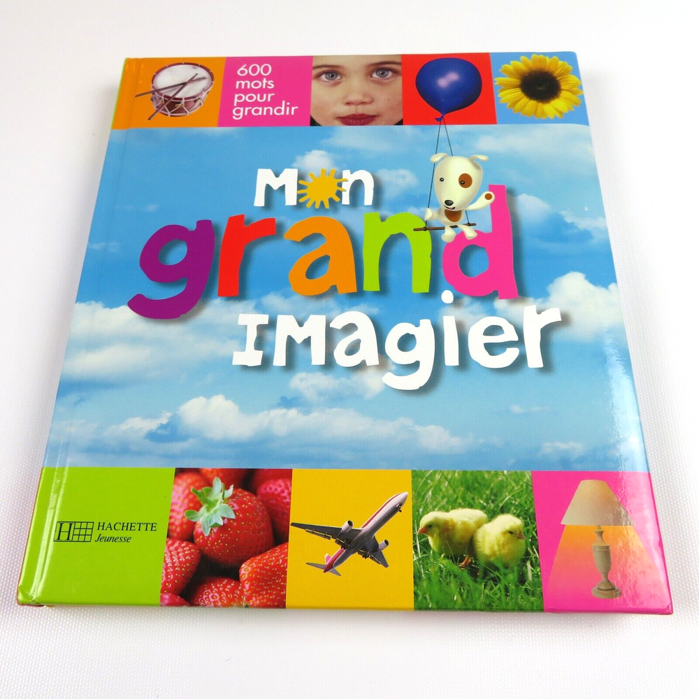 Mon Grand Imagier in FRENCH only, learning French, kids
