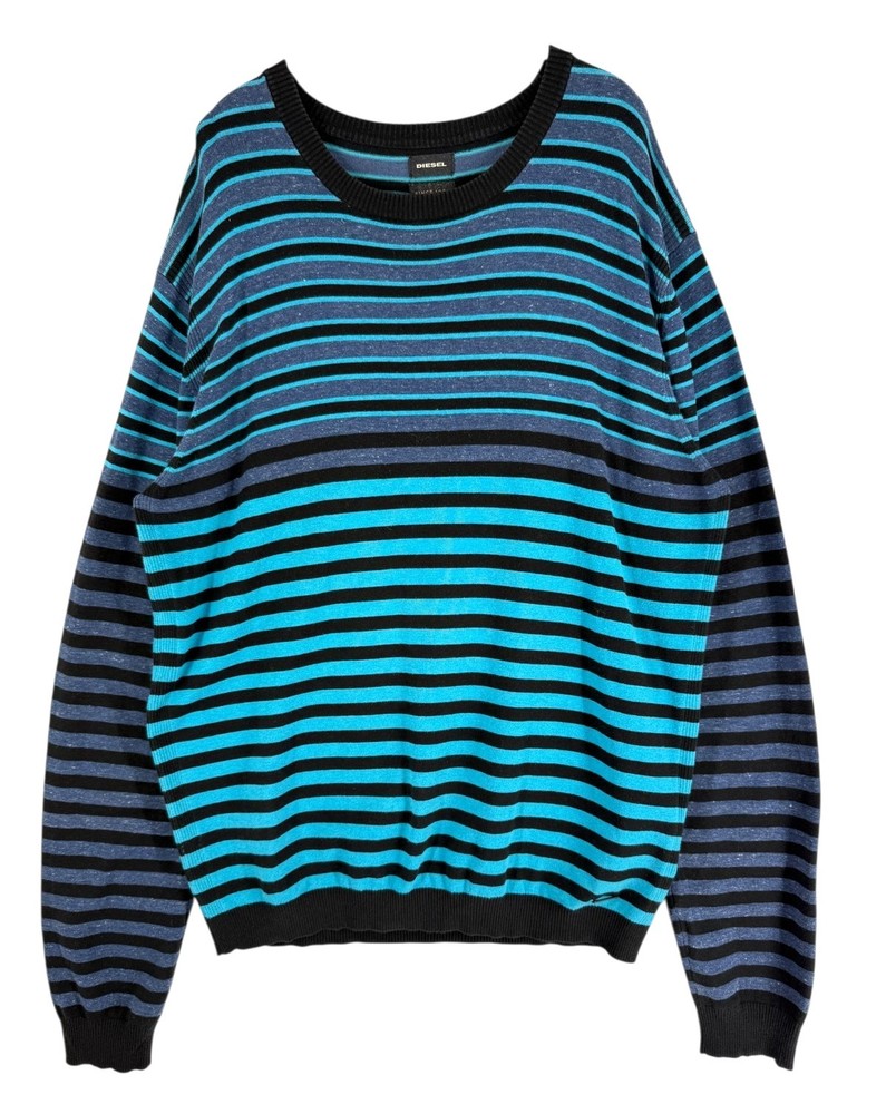 Diesel Men Crew Neck Jumper Pullover Sweater Size 2XL
