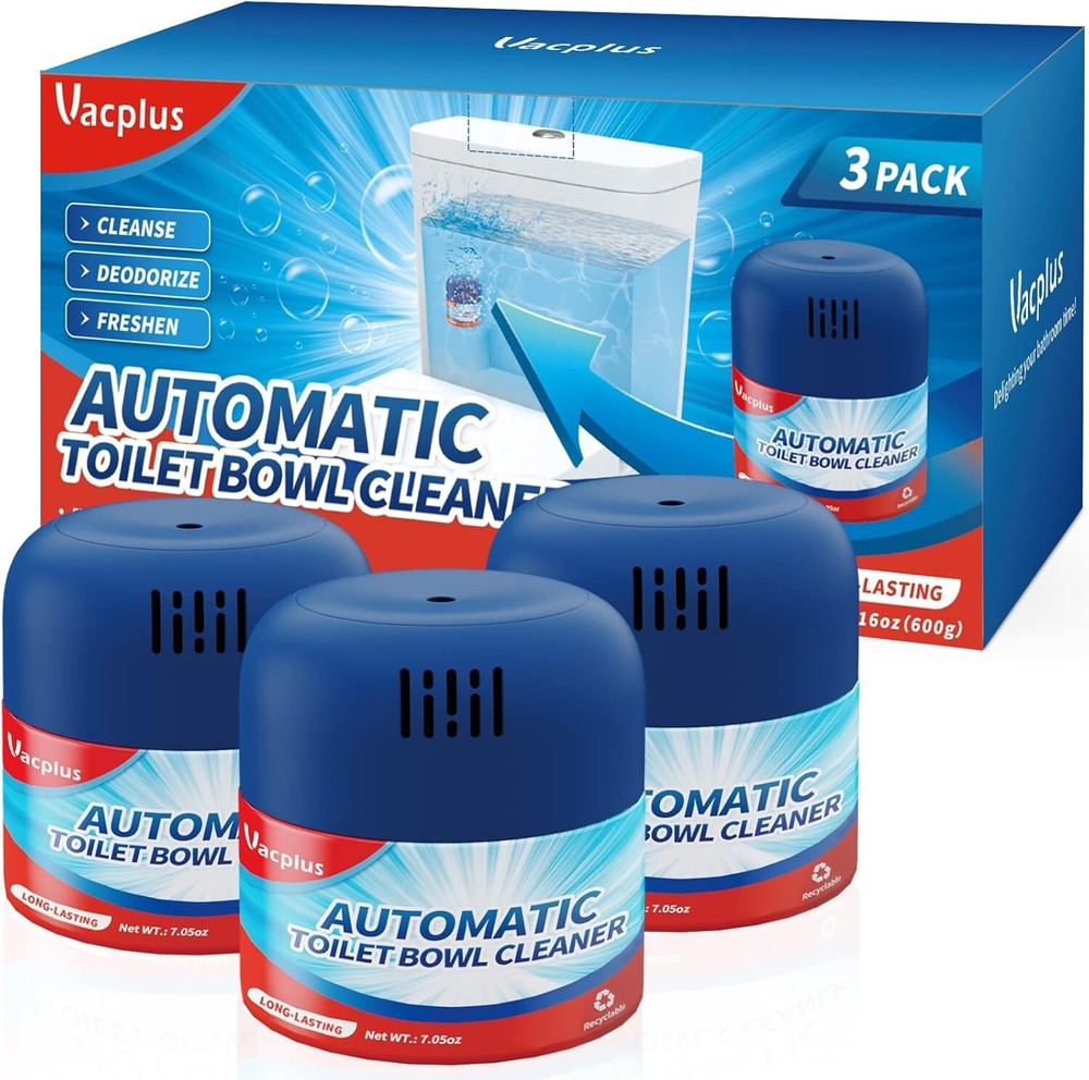 Toilet Cleaner Krazy Automatic Bowl Long-Lasting Pack Clean Cleaners Pro Klean