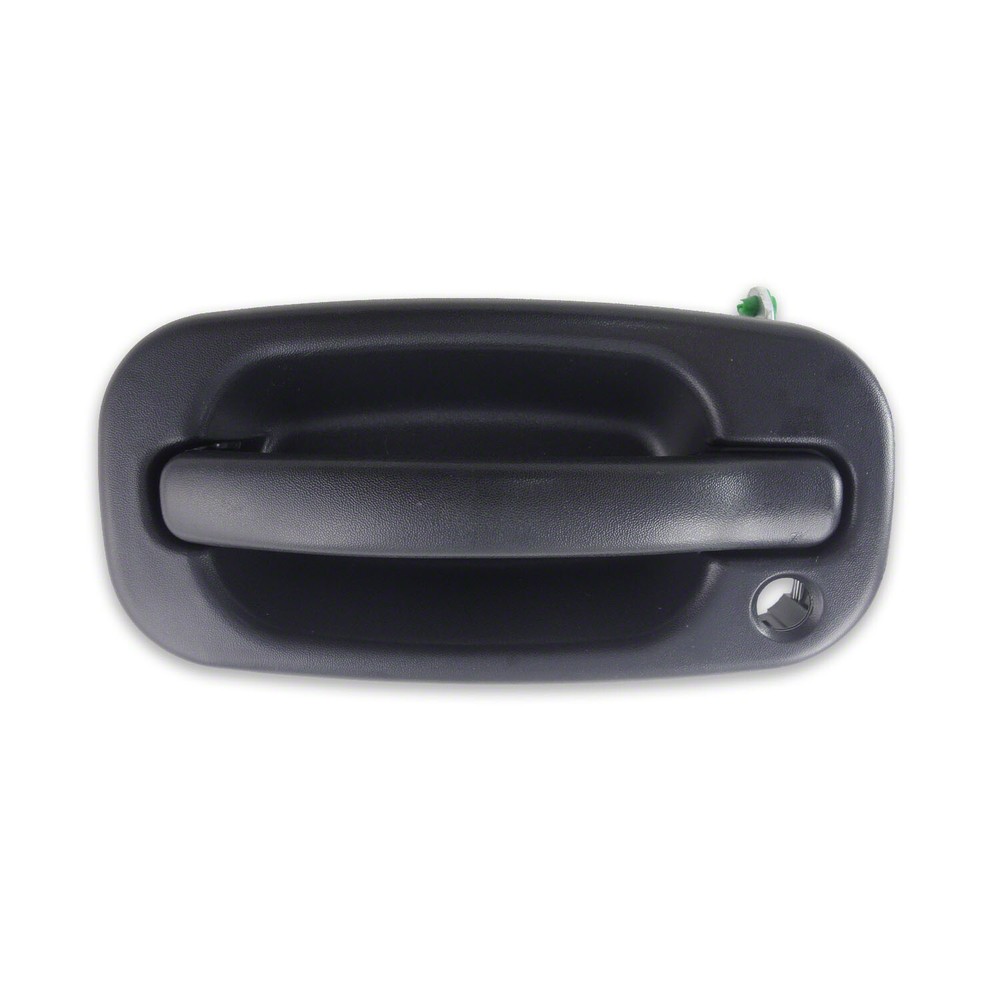 Black New Replacement Front Driver Side Exterior Door Handle Plastic 19356468