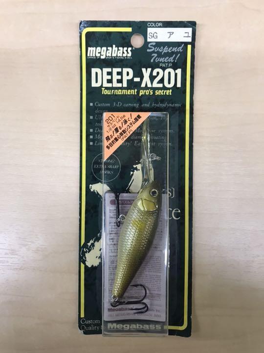 Fishing Lure Megabass Deep-X 201 Deep X 1996