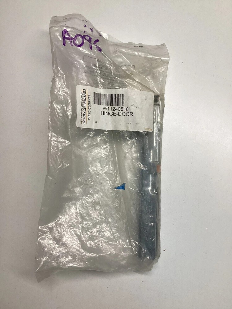 New Whirlpool Stainless Steel Range Oven Door Hinge W11240518