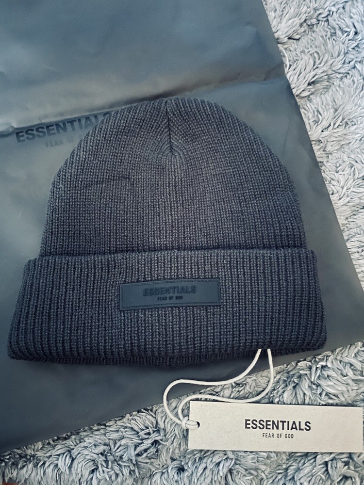 Fear of God Essentials Beanie SS23 Off-Black One Size