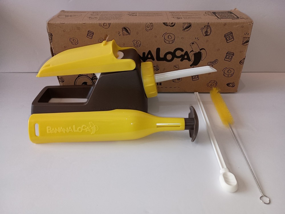 Banana Loca - Dessert Kitchen Gadget - Core & Fill A Banana - Shark Tank Product