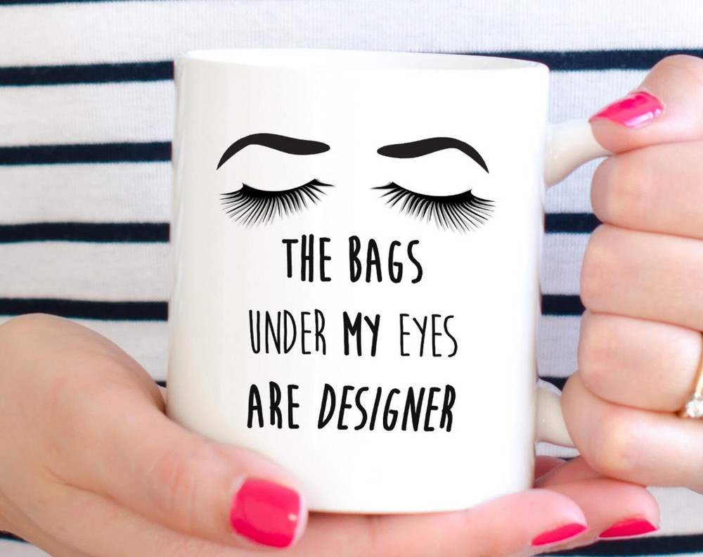 Statement Mug Makeup Gift Gifts For Her Makeup Artist Mug Tired Mug Makeup Coffe