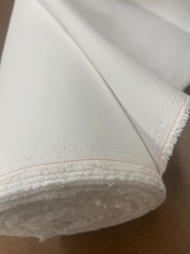 , Inc., lona de pato de algodón blanca peso pesado 10 oz, 60 pulgadas de ancho