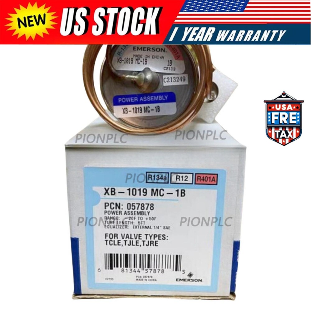 NEW Emerson XB-1019 MC-1B expansion valve power head XB1019MC1B
