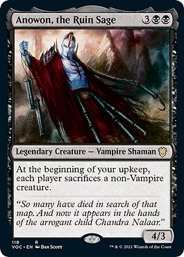 Anowon, the Ruin Sage Commander: Innistrad: Crimson Vow Regular