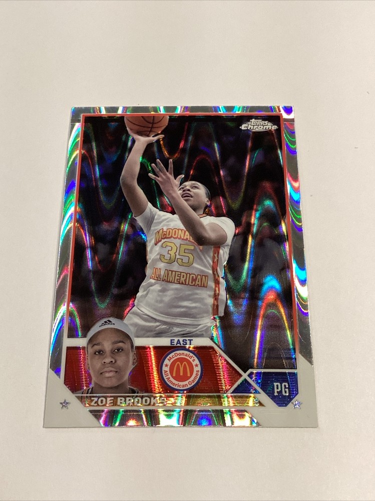 2023 Topps Chrome McDonald's All-American Zoe Brooks  RayWave NC STATE🔥🔥