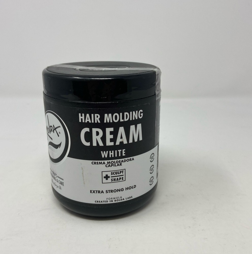 Rolda White Molding Hair Cream for Styling Hold 17.6 oz