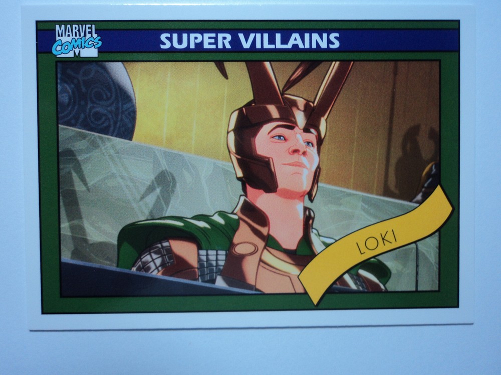 2023 Upper Deck Marvel What If 1990 Universe #17 Loki Trading Card