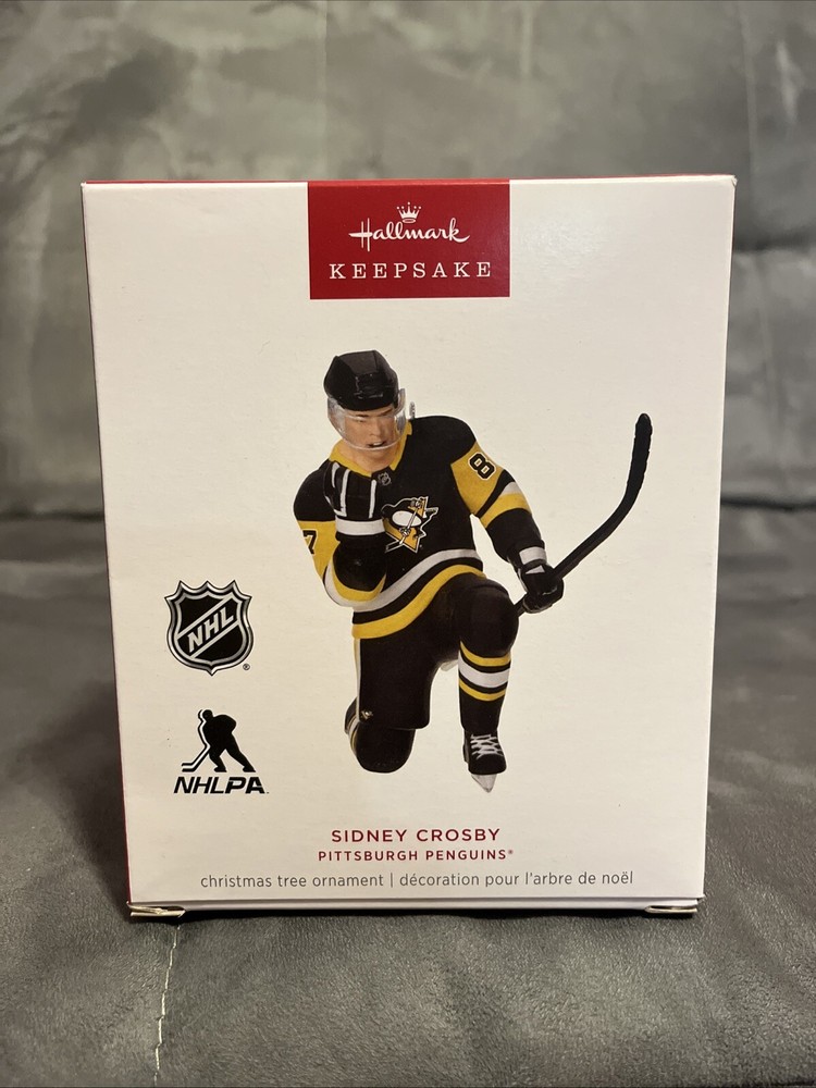 2024 Hallmark Keepsake Sidney Crosby Pittsburgh Penguins Hockey Ornament QXI7611
