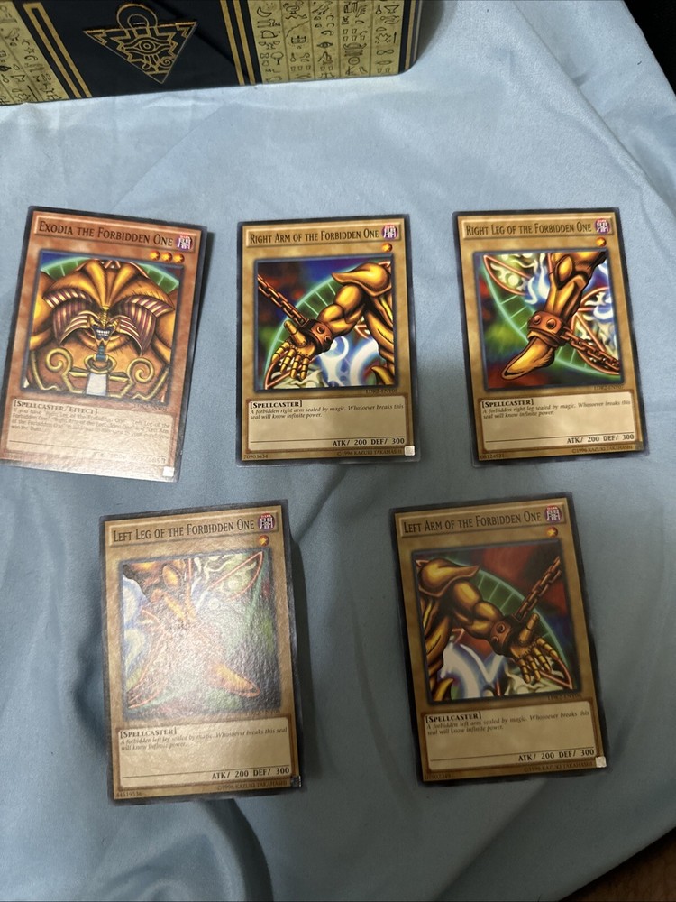 Exodia the Forbidden One LOB-124 1st Edition Legend of Blue Eyes