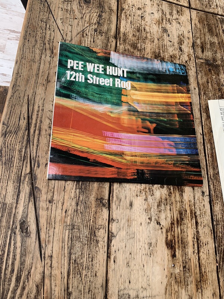 Pee Wee Hunt 12th Street Rag EX Vinyl LP & Inner Jazz Plays Perfectly Ragtime