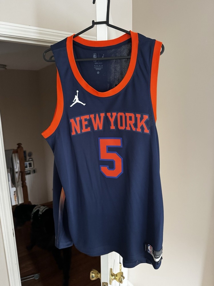 New York Knicks Immanuel Quickley 2022-23 Men's  Jersey XL