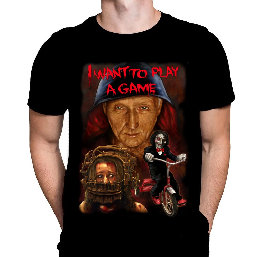 SAW - I Want To Play A Game - Horror Movie - T-Shirt S -  4XL / Gore / Torture