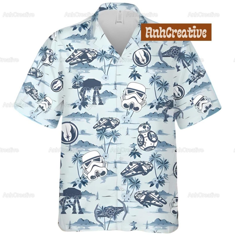 Star Wars Darth Vader 3D HAWAII SHIRT US Size All Over Print Father Day Gift