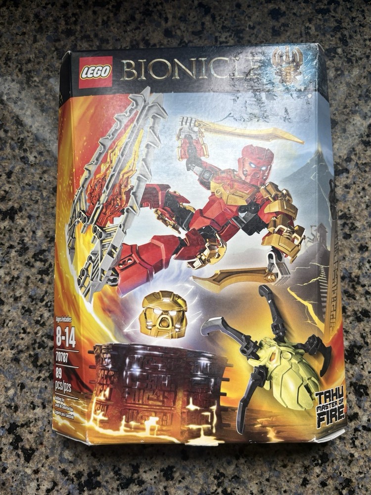 LEGO BIONICLE: Tahu-Master of Fire (70787) New Factory Sealed NIB