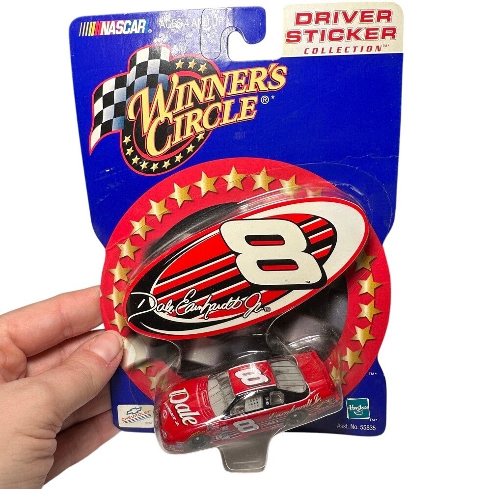 Vintage NASCAR Dale Earnhardt Jr 8 Driver Sticker Collection Set  