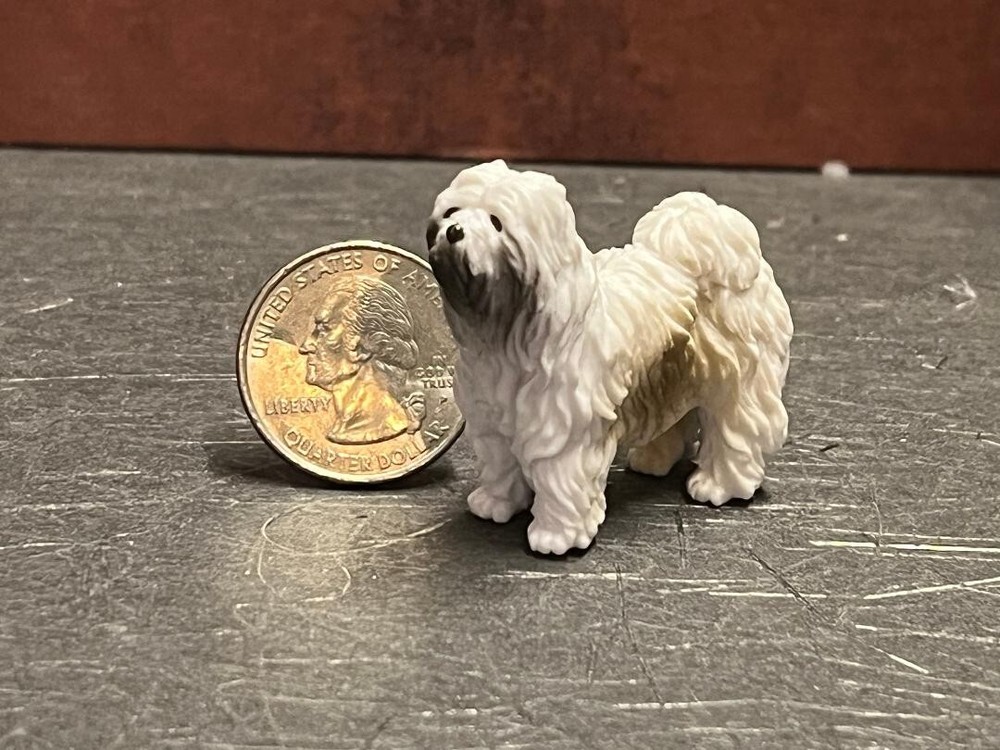 Dollhouse Miniature Pet Dog Sheepdog Animals 1:12 inch scale C90 Dollys Gallery