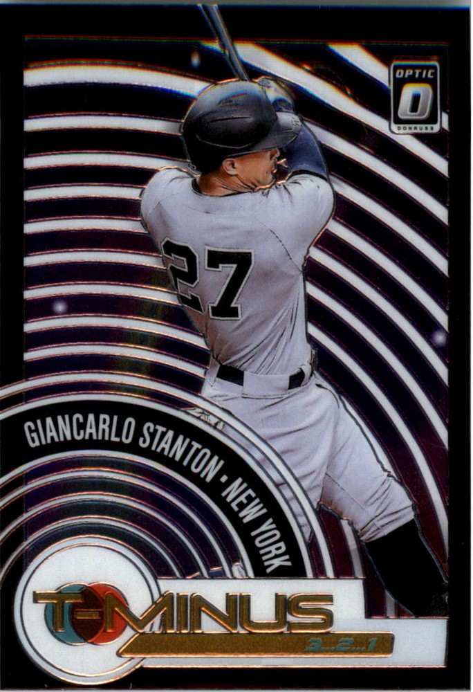 2021 Donruss Optic T-Minus 3 2 1 #2 Giancarlo Stanton