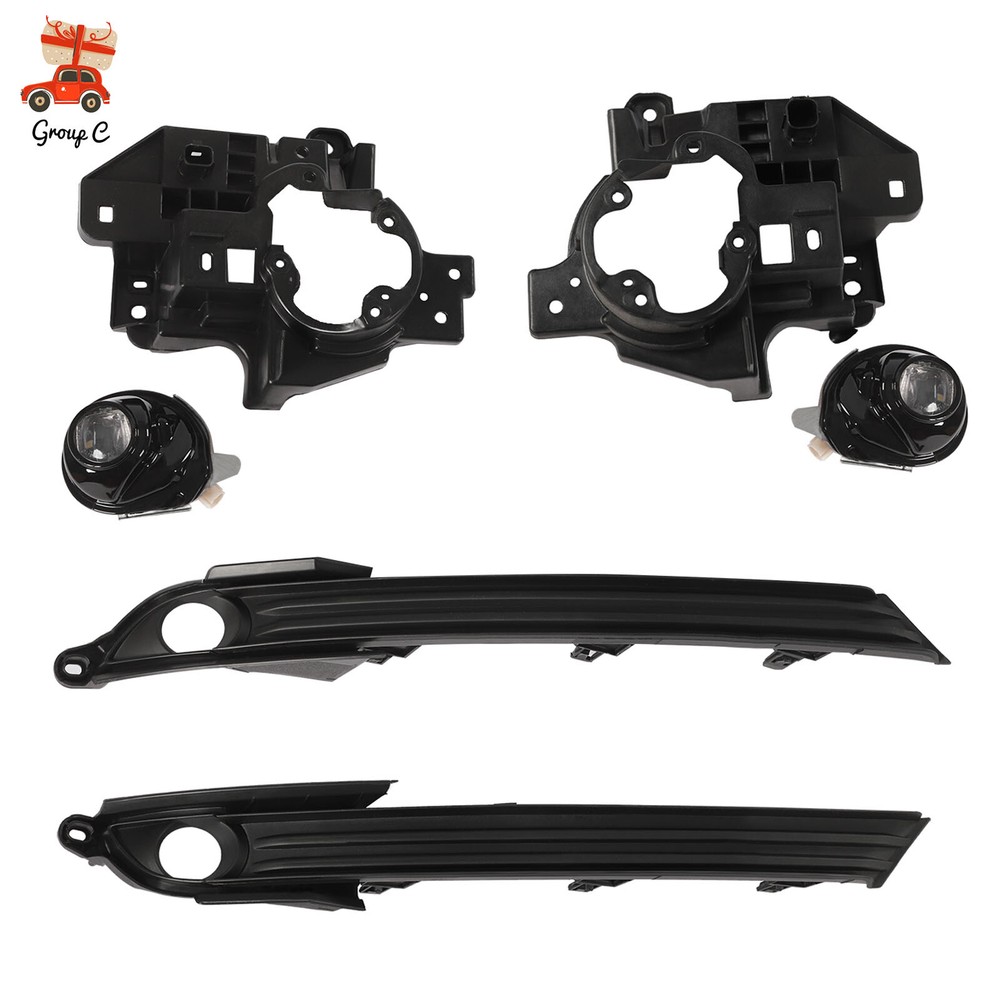 For 2017-2021 Mazda CX-5 LED Clear Fog Lights Kit  Left+Right Pair