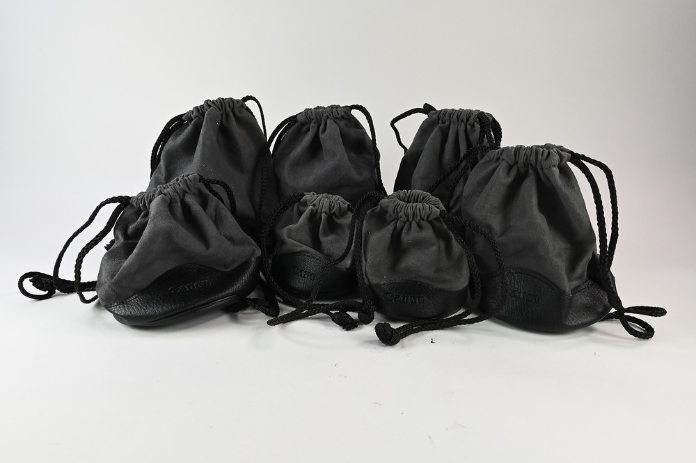 Lot of Canon Slip-On Lens Soft Cover Pouches #G975