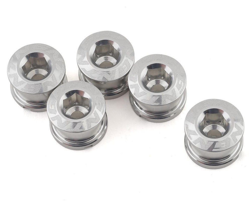 Tangent Chromoly Chainring Bolts (Chrome) (4.5mm) [13-4201]