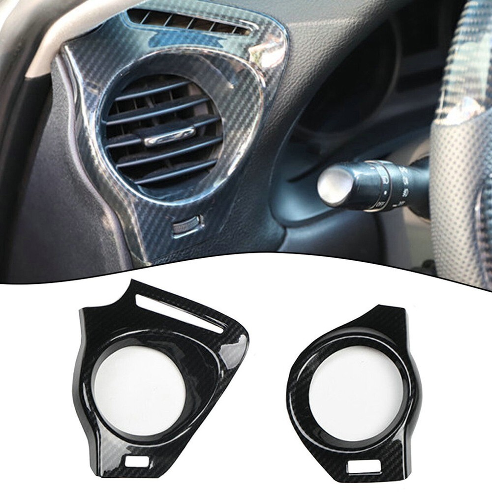 11) Carbon Fiber Side Air Vent Cover Trim Perfect Fit for LEXUS IS250 300 350