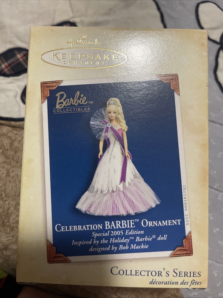 Hallmark keepsake Celebration Barbie Ornament Special 2005 Edition