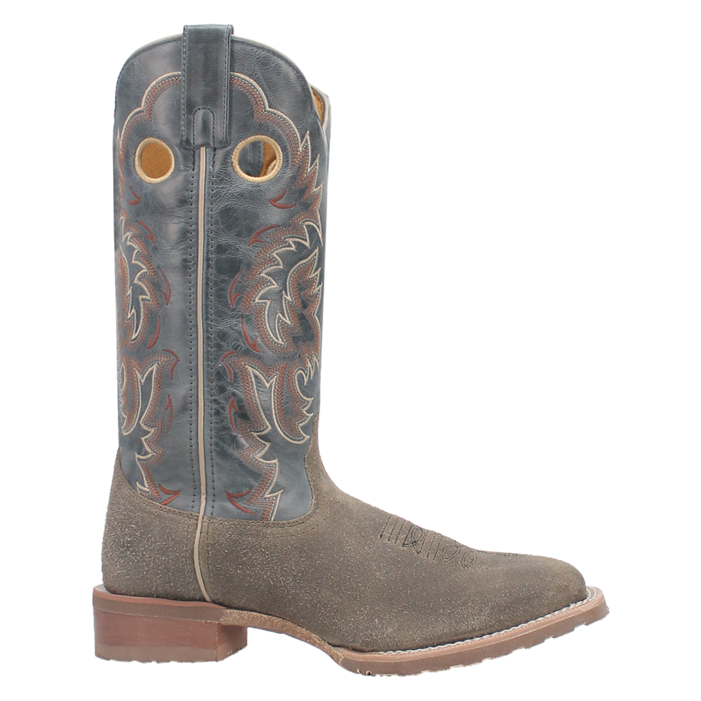 Laredo Summit Square Toe Cowboy  Mens Grey Casual Boots 7730
