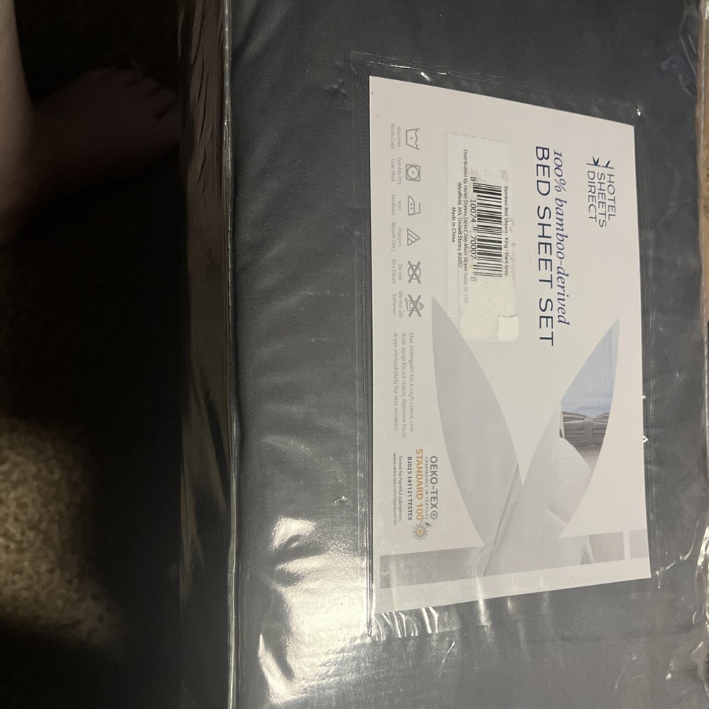 OEKO-TEX Certified King Size Bamboo Sheets - Soft Cooling Moisture-Wicking