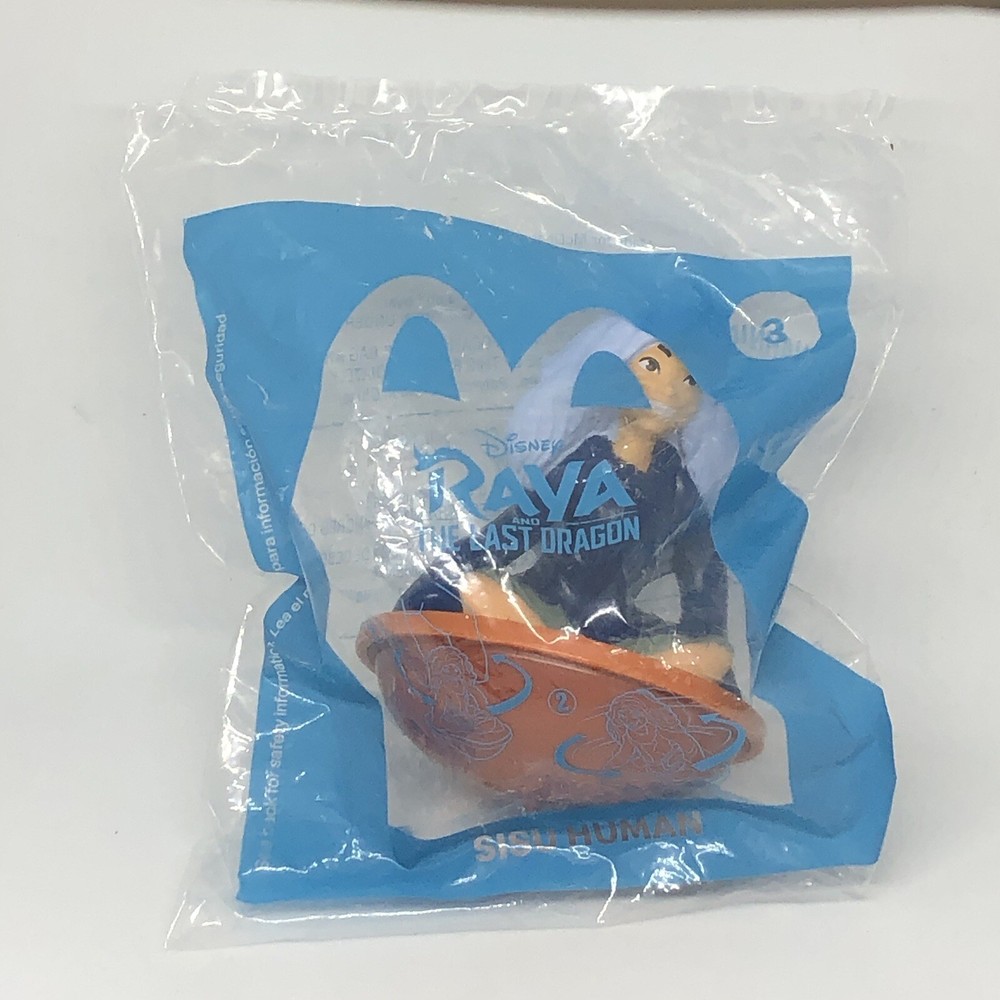 2021 RAYA & The Last Dragon: McDonald’s SISU Human #3 Happy Meal Toys Disney