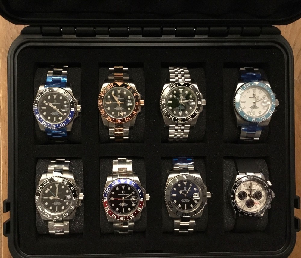 Pagani Design Watch Collection of 8x Brand New Curated Watches inc Batman, Pepsi