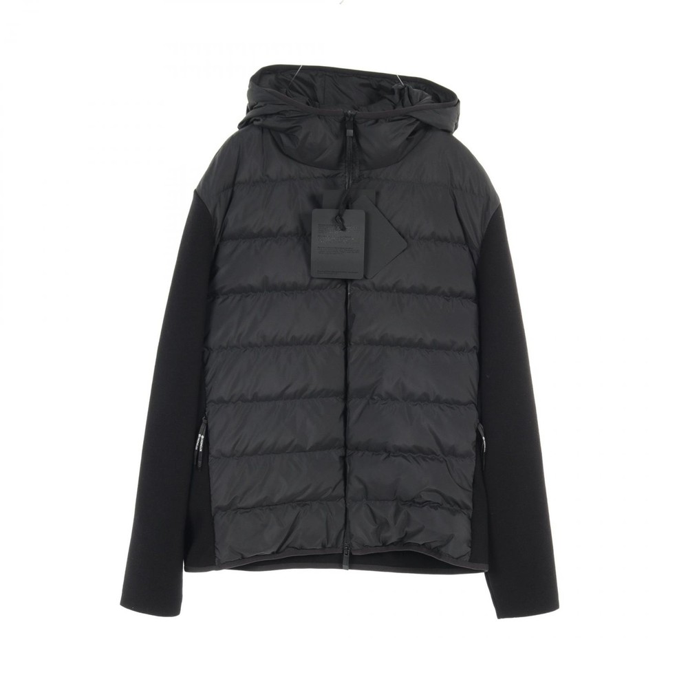 MONCLER Men Black Wool Polyester Down Jacket J20919B00010M1122999 NEW