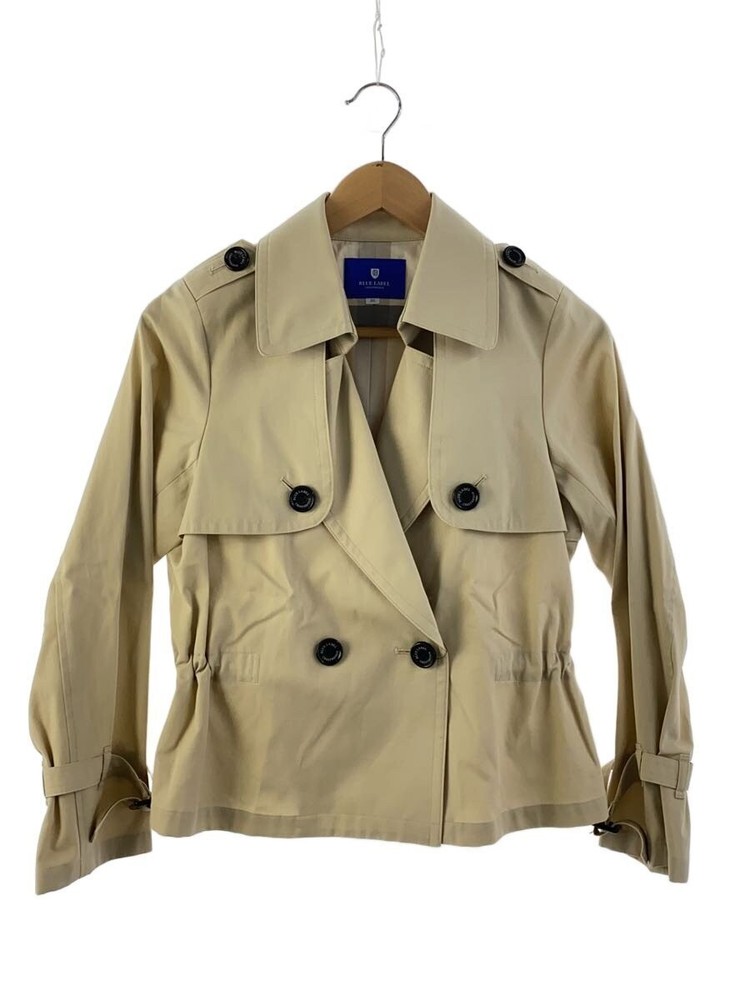 Blue Label Crestbridge Trench Coat/38/Cotton/Beg/55A17-160-40 3944